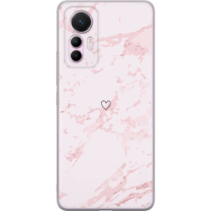 Kännykkäkuori Xiaomi 12 Lite-laitteelle, jossa on Roosa Sydän kuvio ryhmässä ÄLYPUHELIMET JA TABLETIT / Puhelimen suojakotelo / Xiaomi @ TP E-commerce Nordic AB (A63895)