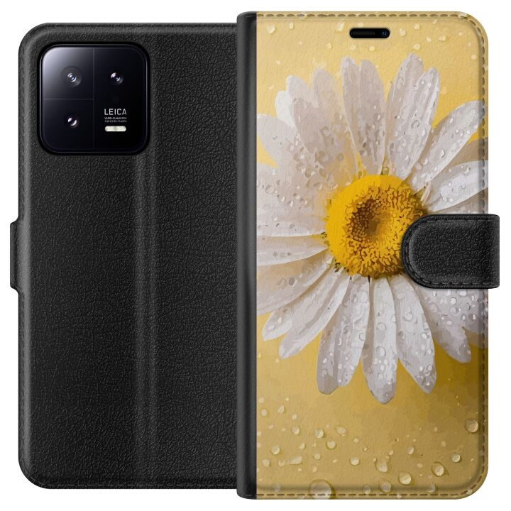 Lompakkokotelo Xiaomi 13-laitteelle, jossa on Posliinikukka kuvio ryhmässä ÄLYPUHELIMET JA TABLETIT / Puhelimen suojakotelo / Xiaomi @ TP E-commerce Nordic AB (A64061)