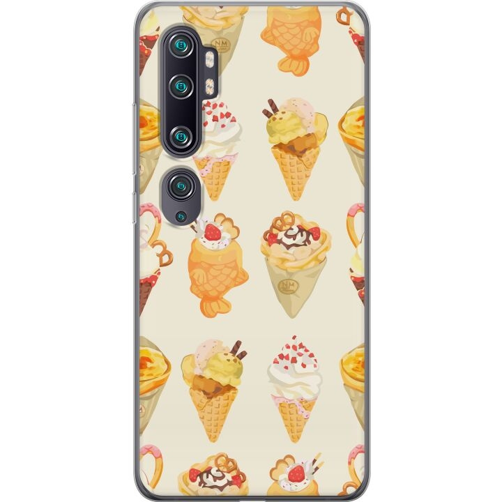 Kännykkäkuori Xiaomi Mi Note 10-laitteelle, jossa on Lasinen kuvio ryhmässä ÄLYPUHELIMET JA TABLETIT / Puhelimen suojakotelo / Xiaomi @ TP E-commerce Nordic AB (A65044)