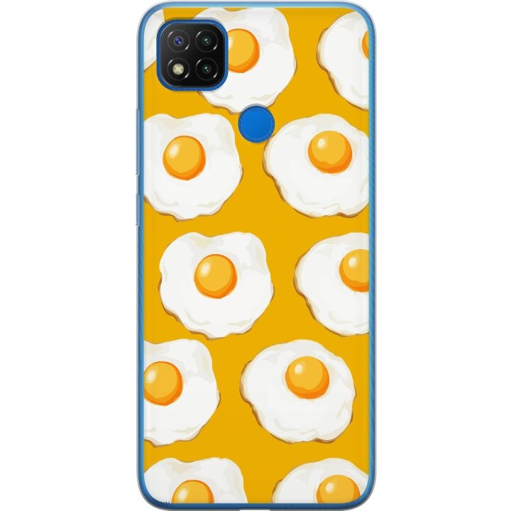 Kännykkäkuori Xiaomi Redmi 9C-laitteelle, jossa on Paistettu muna kuvio ryhmässä ÄLYPUHELIMET JA TABLETIT / Puhelimen suojakotelo / Xiaomi @ TP E-commerce Nordic AB (A65791)
