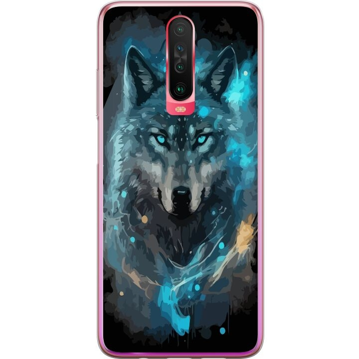 Kännykkäkuori Xiaomi Redmi K30-laitteelle, jossa on Susi kuvio ryhmässä ÄLYPUHELIMET JA TABLETIT / Puhelimen suojakotelo / Xiaomi @ TP E-commerce Nordic AB (A65875)
