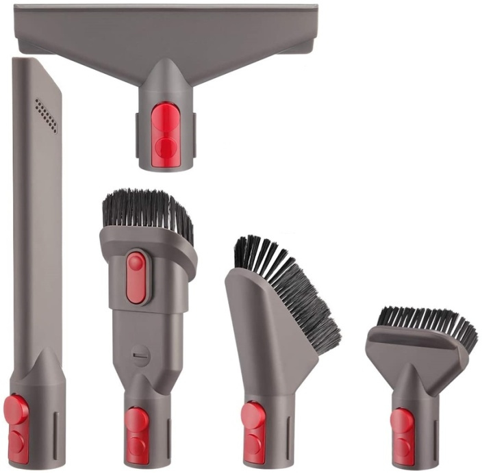 Extra munstycken till Dyson V7/V8/V10/V11/V12/V15 ryhmässä KOTI, TALOUS JA PUUTARHA / Siivoustuotteet / Imurit & Tarvikkeet / Tarvikkeet / Suuttimet @ TP E-commerce Nordic AB (A70019)