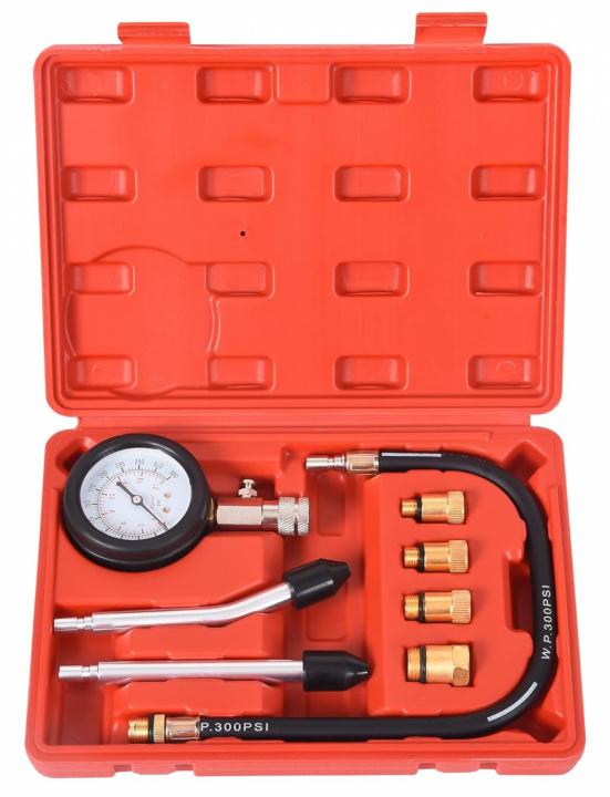 Kompressionstestare - komplett kit ryhmässä AUTO / antennit & Tarvikkeet / Muut tarvikkeet @ TP E-commerce Nordic AB (A70042)
