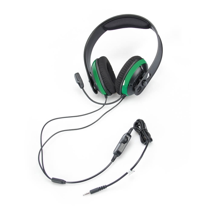 Raptor Headset XBOX Svart ryhmässä KODINELEKTRONIIKKA / Pelikonsolit & Tarvikkeet / Xbox One / Tarvikkeet @ TP E-commerce Nordic AB (C00079)