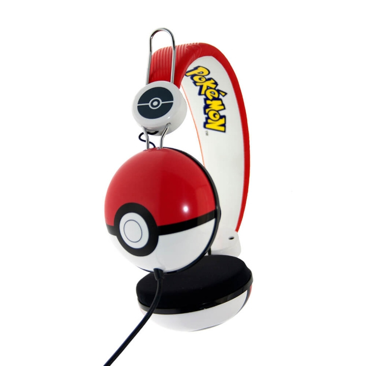 POKEMON Kuulokkeet Dome Tween On-Ear 90dB Pokeball ryhmässä KODINELEKTRONIIKKA / Ääni & Kuva / Kuulokkeet & Tarvikkeet / Kuulokkeet @ TP E-commerce Nordic AB (C00091)