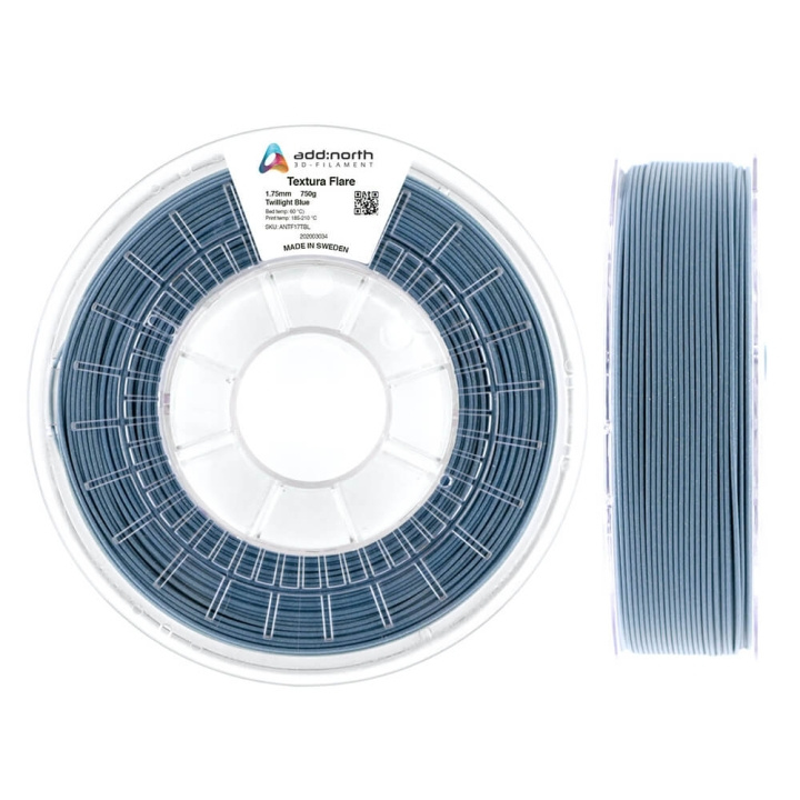 ADDNORTH Textura Flare 750g Twilight Blue ryhmässä TIETOKOONET & TARVIKKEET / Tulostimet & Tarvikkeet / Tulostimet / 3D-tulostin & Tarvikkeet / Tillbehör @ TP E-commerce Nordic AB (C00140)