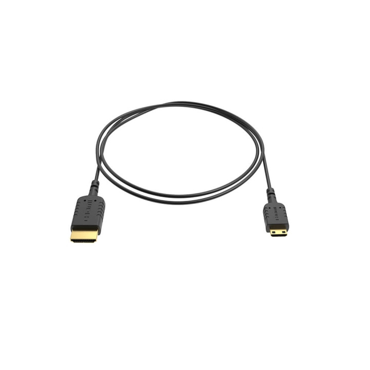 8Sinn Kabel Mini HDMI-HDMI Extra Tunn 80cm ryhmässä KODINELEKTRONIIKKA / Kaapelit & Sovittimet / HDMI / Kaapelit @ TP E-commerce Nordic AB (C00150)