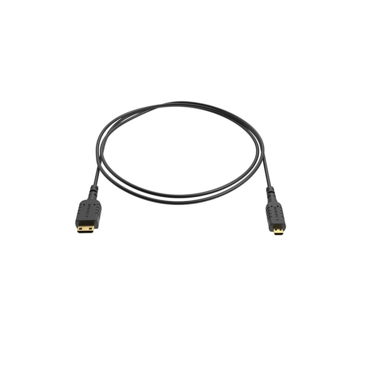 8Sinn Kabel Micro HDM-Mini HDM Extra Tunn 80cm ryhmässä KODINELEKTRONIIKKA / Kaapelit & Sovittimet / HDMI / Kaapelit @ TP E-commerce Nordic AB (C00153)