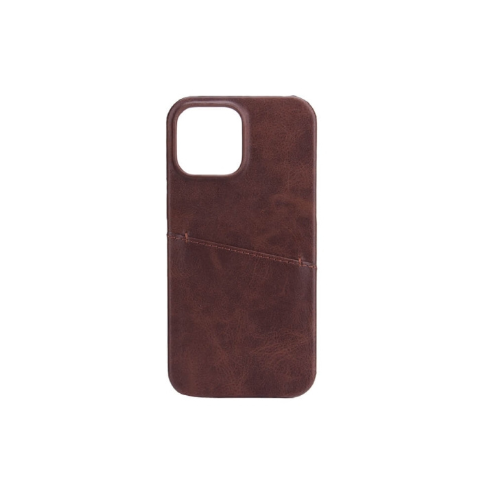 Onsala Mobilskal Brun med Kortfack iPhone 13 Pro Max ryhmässä ÄLYPUHELIMET JA TABLETIT / Puhelimen suojakotelo / Apple / iPhone 13 Pro Max / Kuoret @ TP E-commerce Nordic AB (C00181)