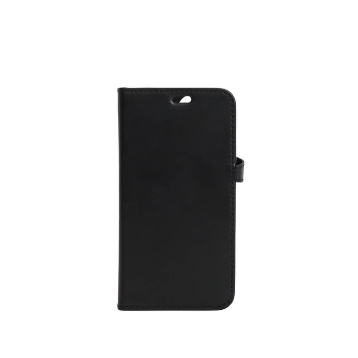 Buffalo 2in1 Wallet Leather 3 card iPhone 13 Mini Black ryhmässä ÄLYPUHELIMET JA TABLETIT / Puhelimen suojakotelo / Apple / iPhone 13 Mini / Kotelo @ TP E-commerce Nordic AB (C00182)
