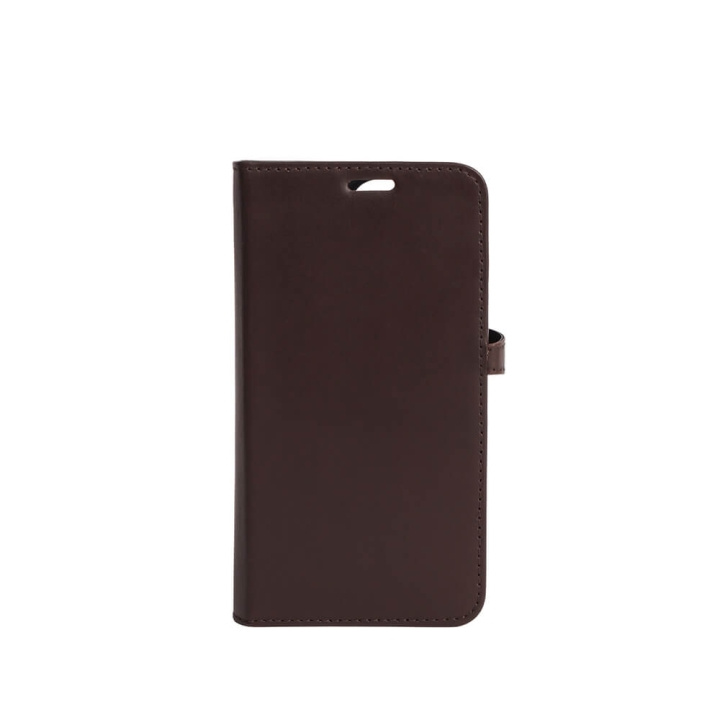 Buffalo 2in1 Wallet Leather 3 card iPhone 13 Pro Brown ryhmässä ÄLYPUHELIMET JA TABLETIT / Puhelimen suojakotelo / Apple / iPhone 13 Pro / Kotelo @ TP E-commerce Nordic AB (C00187)