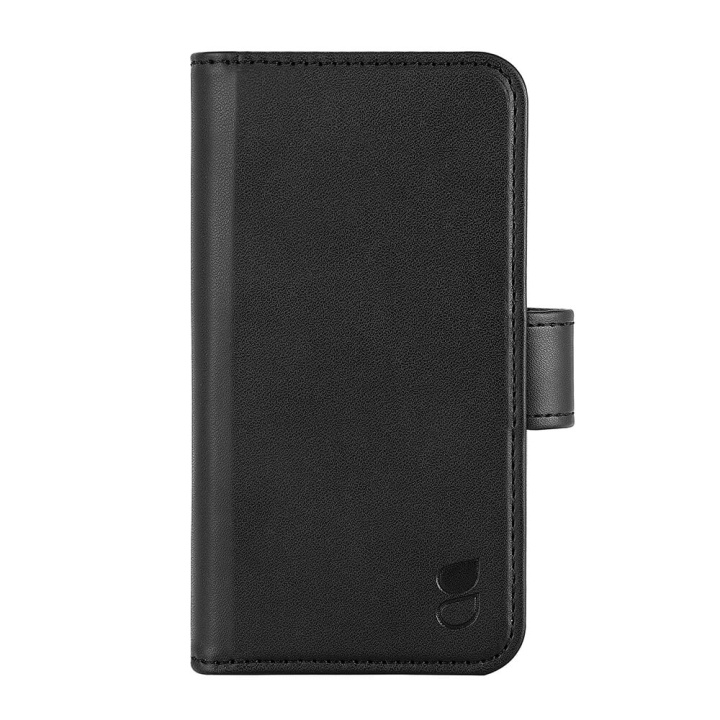 Gear Lompakko 2in1 7 Korttipaikkaa Musta - iPhone 13 Mini ryhmässä ÄLYPUHELIMET JA TABLETIT / Puhelimen suojakotelo / Apple / iPhone 13 Mini / Kotelo @ TP E-commerce Nordic AB (C00228)