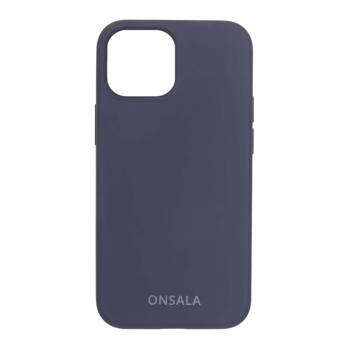 ONSALA Suojakuori Silikooni Cobalt Blue - iPhone 13 Mini ryhmässä ÄLYPUHELIMET JA TABLETIT / Puhelimen suojakotelo / Apple / iPhone 13 / Kuoret @ TP E-commerce Nordic AB (C00234)