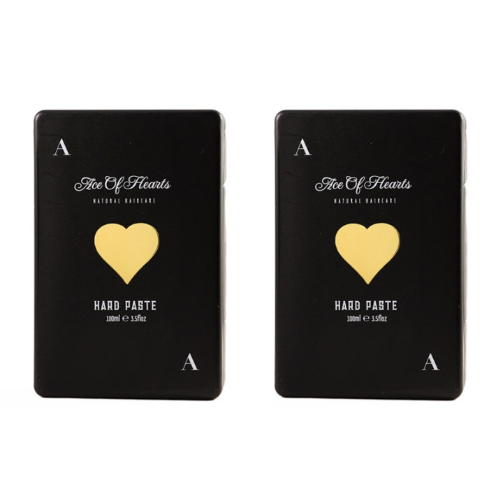 2-pack Ace of Hearts Hard Paste 100ml ryhmässä KAUNEUS JA TERVEYS / Hiukset &Stailaus / Hiusten stailaus / Karvanpoistovaha @ TP E-commerce Nordic AB (C00264)