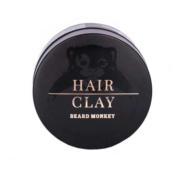 Beard Monkey Hair Clay 100ml ryhmässä KAUNEUS JA TERVEYS / Hiukset &Stailaus / Hiusten stailaus / Karvanpoistovaha @ TP E-commerce Nordic AB (C00391)