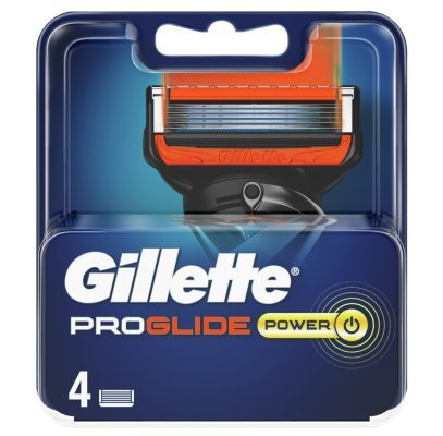 Gillette Fusion Proglide Power 4-pack ryhmässä KAUNEUS JA TERVEYS / Hiukset &Stailaus / Sheivaus ja trimmaus / Partahöylät & Tarvikkeet @ TP E-commerce Nordic AB (C00457)