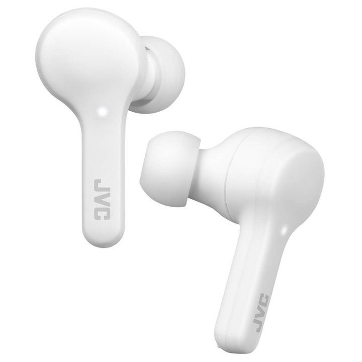 JVC Hörlur In-Ear True Wireless Gumy HA-A7T Vit ryhmässä KODINELEKTRONIIKKA / Ääni & Kuva / Kuulokkeet & Tarvikkeet / Kuulokkeet @ TP E-commerce Nordic AB (C00536)