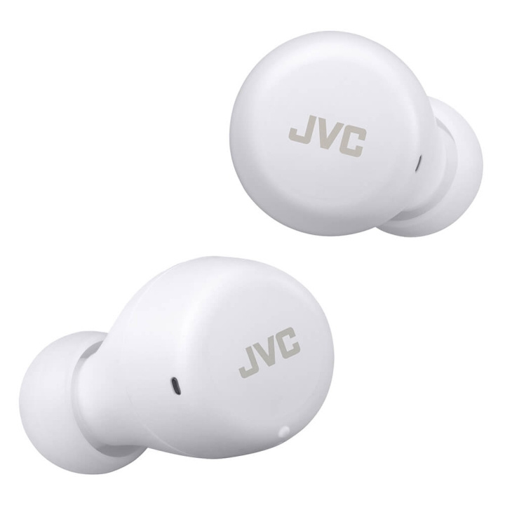 JVC Headphone In-Ear True Wireless Gumy Mini HA-A5T White ryhmässä KODINELEKTRONIIKKA / Ääni & Kuva / Kuulokkeet & Tarvikkeet / Kuulokkeet @ TP E-commerce Nordic AB (C00539)