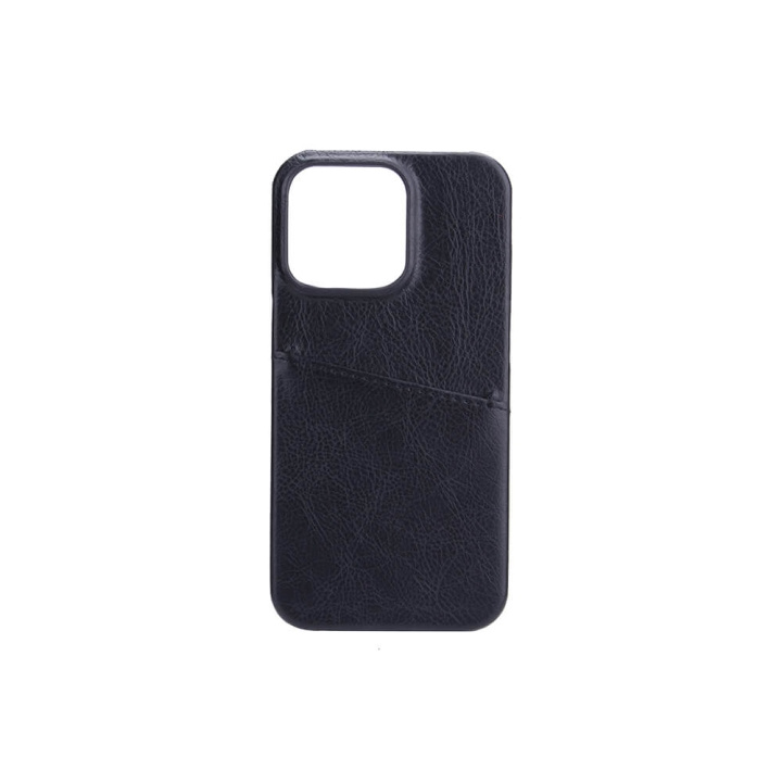 Onsala Mobilskal Svart med Kortfack iPhone 13 Pro ryhmässä ÄLYPUHELIMET JA TABLETIT / Puhelimen suojakotelo / Apple / iPhone 13 Pro / Kuoret @ TP E-commerce Nordic AB (C00743)