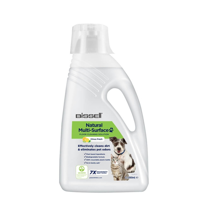 BISSELL Cleaning Solution Natural Multi-Surface Pet 2 L ryhmässä KOTI, TALOUS JA PUUTARHA / Siivoustuotteet / #SAKNAS! @ TP E-commerce Nordic AB (C00765)