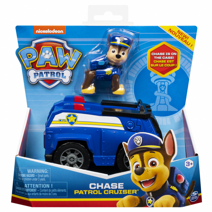 Paw Patrol Basic Vehicle Chase ryhmässä LELUT, TUOTTEET LAPSILLE JA VAUVOILLE / Leikkikalut, Askartelu &Pelit / Leikkiautot @ TP E-commerce Nordic AB (C00808)