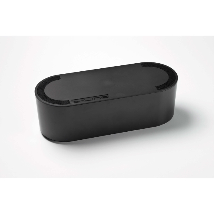 D-LINE Kabelbox Stor Svart ryhmässä KODINELEKTRONIIKKA / Kaapelit & Sovittimet / Kaapelinhallinta @ TP E-commerce Nordic AB (C00833)