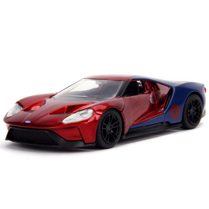 Marvel Spiderman Ford GT 1:32 ryhmässä LELUT, TUOTTEET LAPSILLE JA VAUVOILLE / Leikkikalut, Askartelu &Pelit / Leikkiautot @ TP E-commerce Nordic AB (C00872)