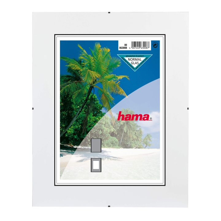 Hama Clipsram 15x21 cm normalglas Bildstorlek 10 x 15 cm ryhmässä KOTI, TALOUS JA PUUTARHA / Sisustus / Kehyksiä @ TP E-commerce Nordic AB (C01420)