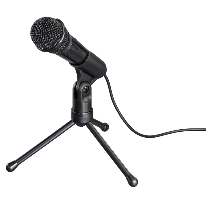 Hama Mikrofon Allround MIC-P35 3.5mm Svart ryhmässä TIETOKOONET & TARVIKKEET / Tietokonetarvikkeet / Mikrofonit @ TP E-commerce Nordic AB (C01429)