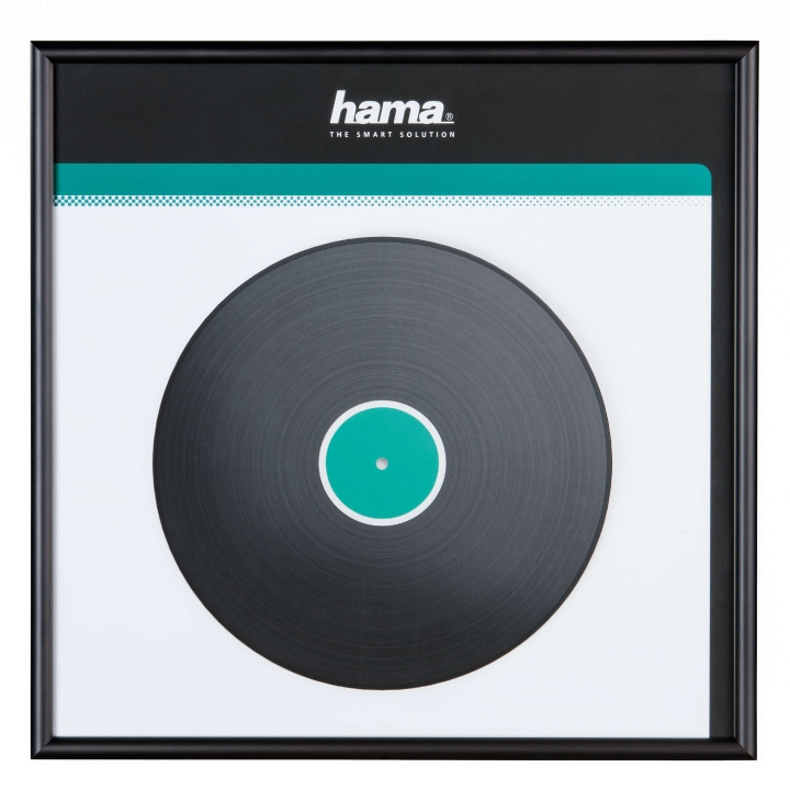 Hama Ram för LP-skiva Aluminium Svart 31.5x31.5cm ryhmässä KOTI, TALOUS JA PUUTARHA / Sisustus / Kehyksiä @ TP E-commerce Nordic AB (C01440)