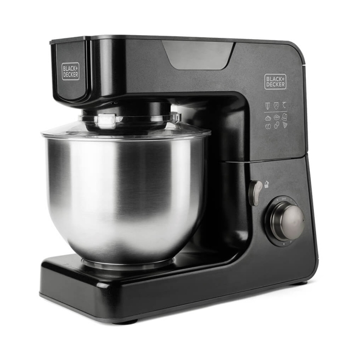 BLACK+DECKER Köksmaskin 1000W Svart ryhmässä KOTI, TALOUS JA PUUTARHA / Kodinkoneet / Yleiskoneet ja monitoimikoneet / Yleiskoneet & Tarvikkeet @ TP E-commerce Nordic AB (C01486)