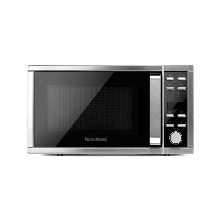 BLACK+DECKER Mikrovågsugn Digital 25L 900W Svart ryhmässä KOTI, TALOUS JA PUUTARHA / Kodinkoneet / Mikroaaltouunit @ TP E-commerce Nordic AB (C01513)