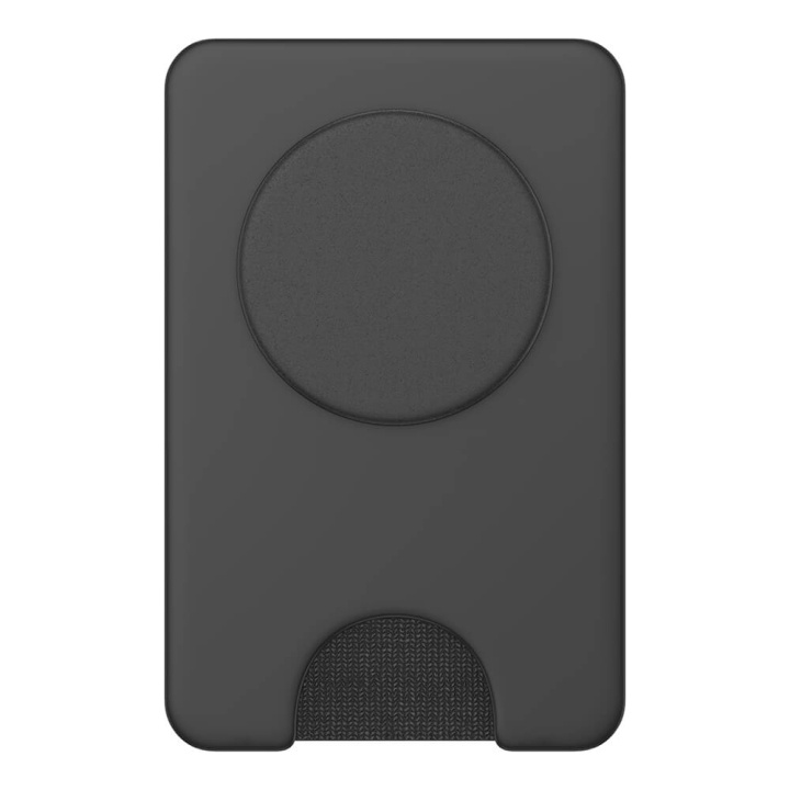 POPSOCKETS PopWallet for Magsafe Black ryhmässä ÄLYPUHELIMET JA TABLETIT / Muut tarvikkeet / Popsockets @ TP E-commerce Nordic AB (C01532)