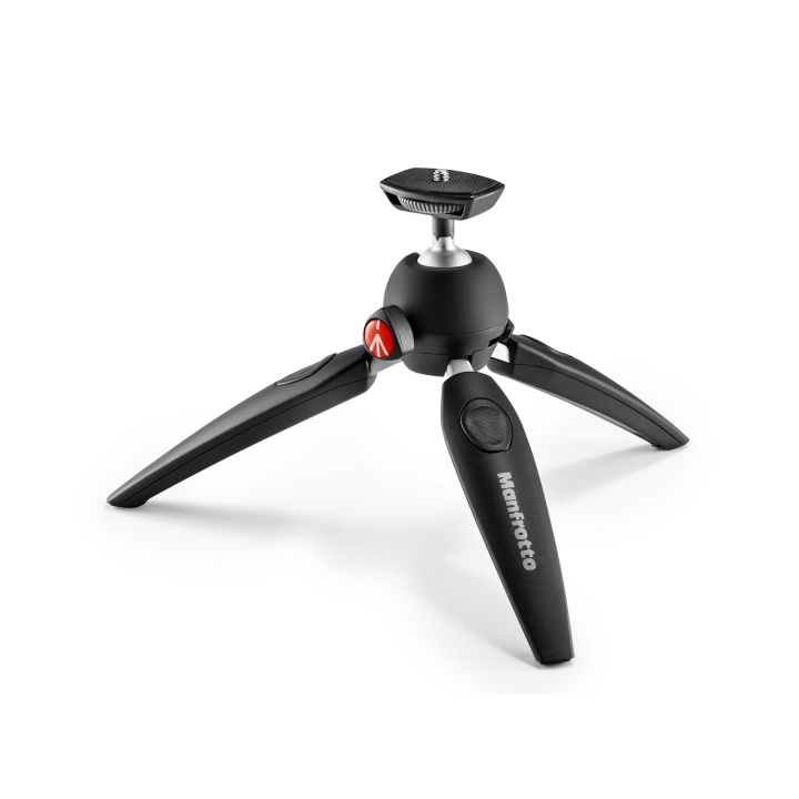 MANFROTTO Pöytäjalusta Pixi Evo Black ryhmässä KODINELEKTRONIIKKA / Valokuvat & Videot / Valokuvauslaitteet / Kolmijalka @ TP E-commerce Nordic AB (C01554)