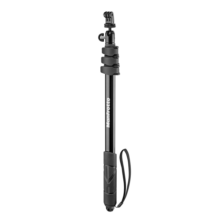 MANFROTTO Monopod Compact Extreme Selfie Stick ryhmässä KODINELEKTRONIIKKA / Valokuvat & Videot / Valokuvauslaitteet / Kolmijalka @ TP E-commerce Nordic AB (C01557)