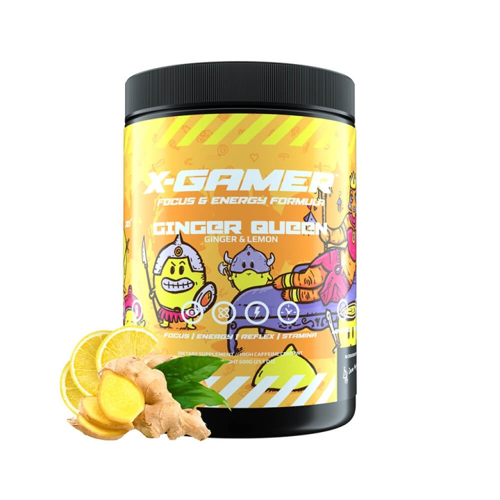 X-GAMER X-Tubz Ginger Queen 600g ryhmässä TIETOKOONET & TARVIKKEET / GAMING / Pelaajien energiajuomat @ TP E-commerce Nordic AB (C01568)