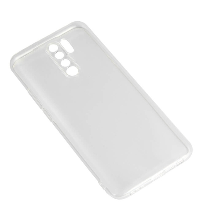 Gear Suojakuori TPU Läpinäkyvä - Xiaomi Redmi 9 ryhmässä ÄLYPUHELIMET JA TABLETIT / Puhelimen suojakotelo / Xiaomi @ TP E-commerce Nordic AB (C01592)