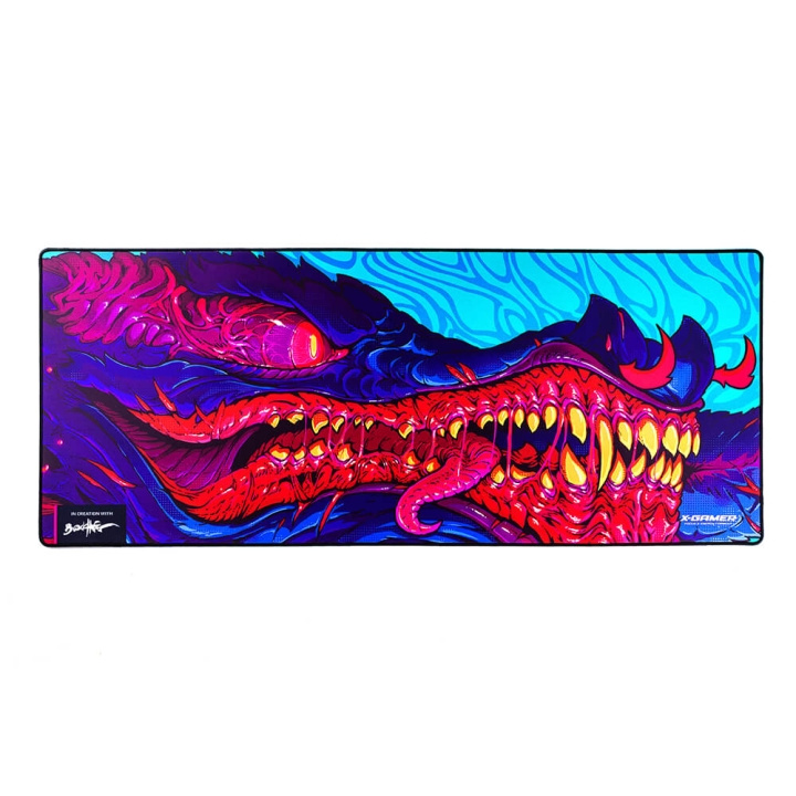 X-GAMER Hiirimatto Dragon Fin 1100x450 ryhmässä TIETOKOONET & TARVIKKEET / GAMING / Hiirimatot @ TP E-commerce Nordic AB (C01796)