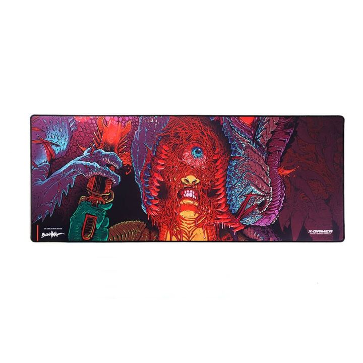 X-GAMER Mousepad 1100x450 Rex Bite ryhmässä TIETOKOONET & TARVIKKEET / GAMING / Hiirimatot @ TP E-commerce Nordic AB (C01800)