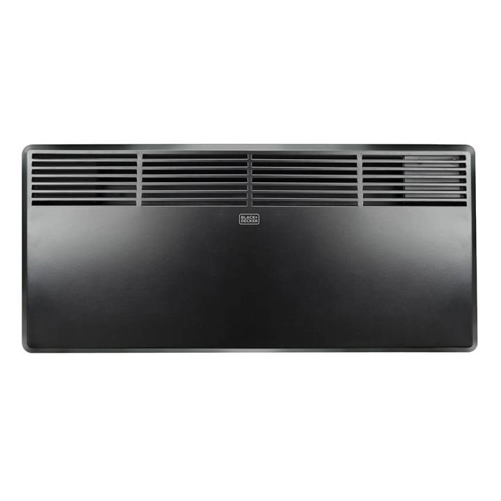 BLACK+DECKER Wall Panel Heater 1800W Black ryhmässä KOTI, TALOUS JA PUUTARHA / Tuulettimet ja ilmastointilaitteet / Lämpöpatterit @ TP E-commerce Nordic AB (C01883)