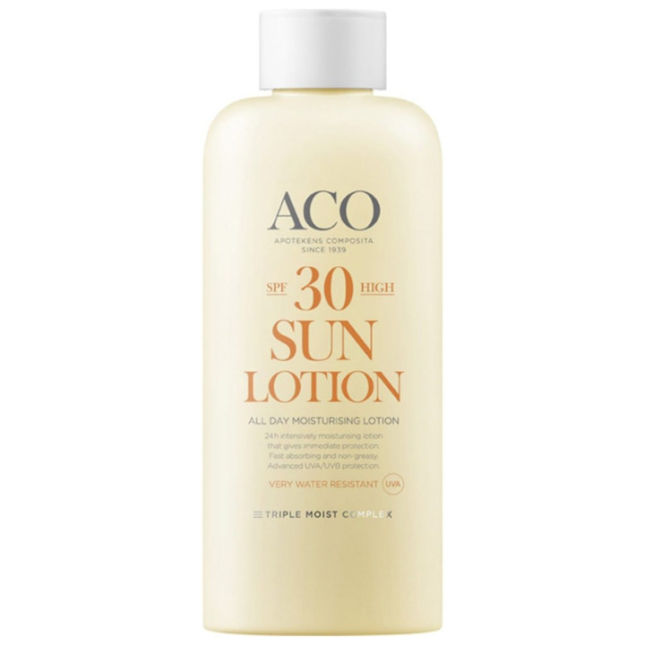 ACO Sun Lotion Spf 30 300ml ryhmässä KAUNEUS JA TERVEYS / Ihonhoito / Rusketus / Aurinkosuoja @ TP E-commerce Nordic AB (C01892)