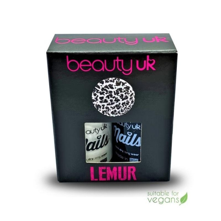 Beauty UK Nails Wild Things - Lemur 2x11ml ryhmässä KAUNEUS JA TERVEYS / Manikyyri/Pedikyyri / Kynsilakka @ TP E-commerce Nordic AB (C01999)