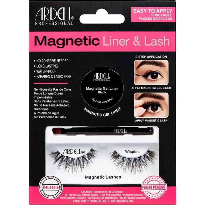 Ardell Magnetic Liner & Lash - Wispies ryhmässä KAUNEUS JA TERVEYS / Meikit / Silmät ja kulmat / Irtoripset @ TP E-commerce Nordic AB (C02010)