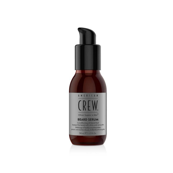 American Crew Beard Serum 50ml ryhmässä KAUNEUS JA TERVEYS / Hiukset &Stailaus / Parran hoito / Partahoitoaine @ TP E-commerce Nordic AB (C02026)