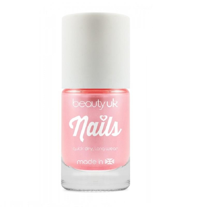 Beauty UK Candy Pearl Nail Polish - Rosa ryhmässä KAUNEUS JA TERVEYS / Manikyyri/Pedikyyri / Kynsilakka @ TP E-commerce Nordic AB (C02033)