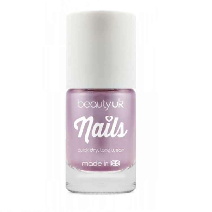 Beauty UK Candy Pearl Nail Polish - Lilac ryhmässä KAUNEUS JA TERVEYS / Manikyyri/Pedikyyri / Kynsilakka @ TP E-commerce Nordic AB (C02034)