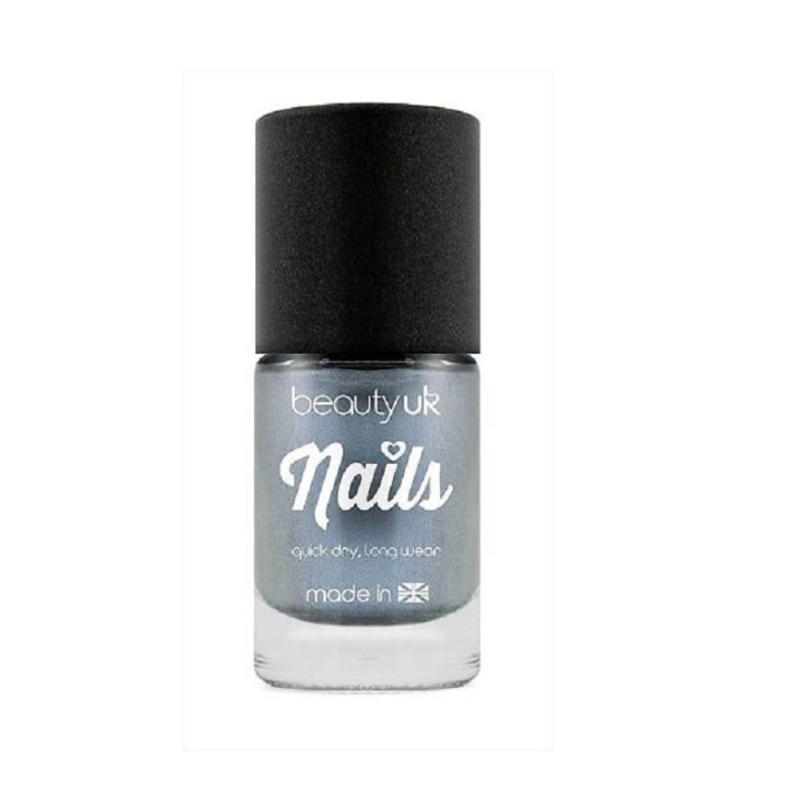 Beauty UK Chrome Nail Polish - Blå ryhmässä KAUNEUS JA TERVEYS / Manikyyri/Pedikyyri / Kynsilakka @ TP E-commerce Nordic AB (C02035)