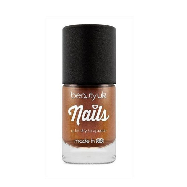 Beauty UK Chrome Nail Polish - Koppar ryhmässä KAUNEUS JA TERVEYS / Manikyyri/Pedikyyri / Kynsilakka @ TP E-commerce Nordic AB (C02036)