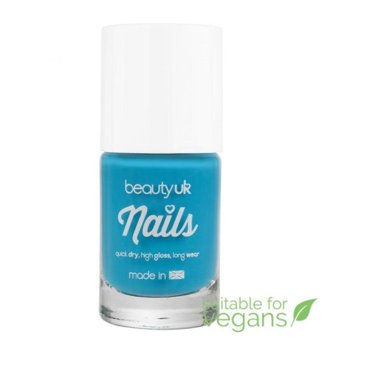 Beauty UK Nail Polish no.13 - Tealed With A Kiss ryhmässä KAUNEUS JA TERVEYS / Manikyyri/Pedikyyri / Kynsilakka @ TP E-commerce Nordic AB (C02045)