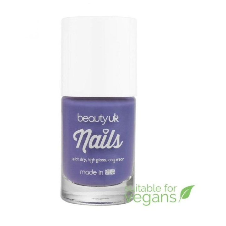 Beauty UK Nail Polish no.9 - Ultra Violet ryhmässä KAUNEUS JA TERVEYS / Manikyyri/Pedikyyri / Kynsilakka @ TP E-commerce Nordic AB (C02053)